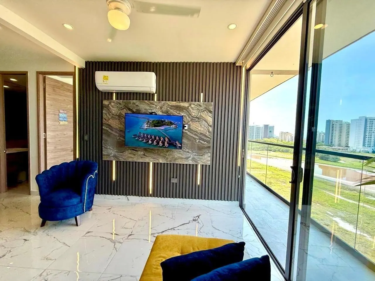 Apartamento Lujoso Apto Con Vista Al Mar, En Salinas Del Mar Playa Dormida